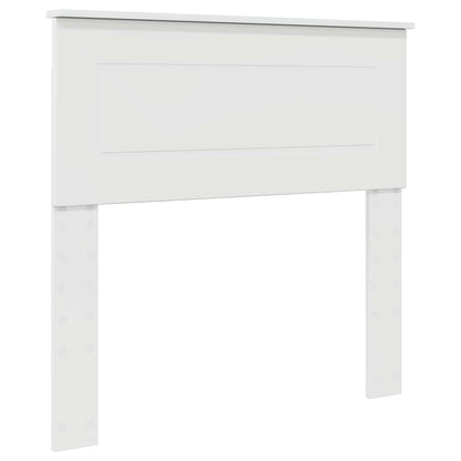 Testiera Bianco Lucido 80 cm Legno multistrato