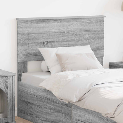 Testiera Grigio Sonoma 80 cm Legno multistrato
