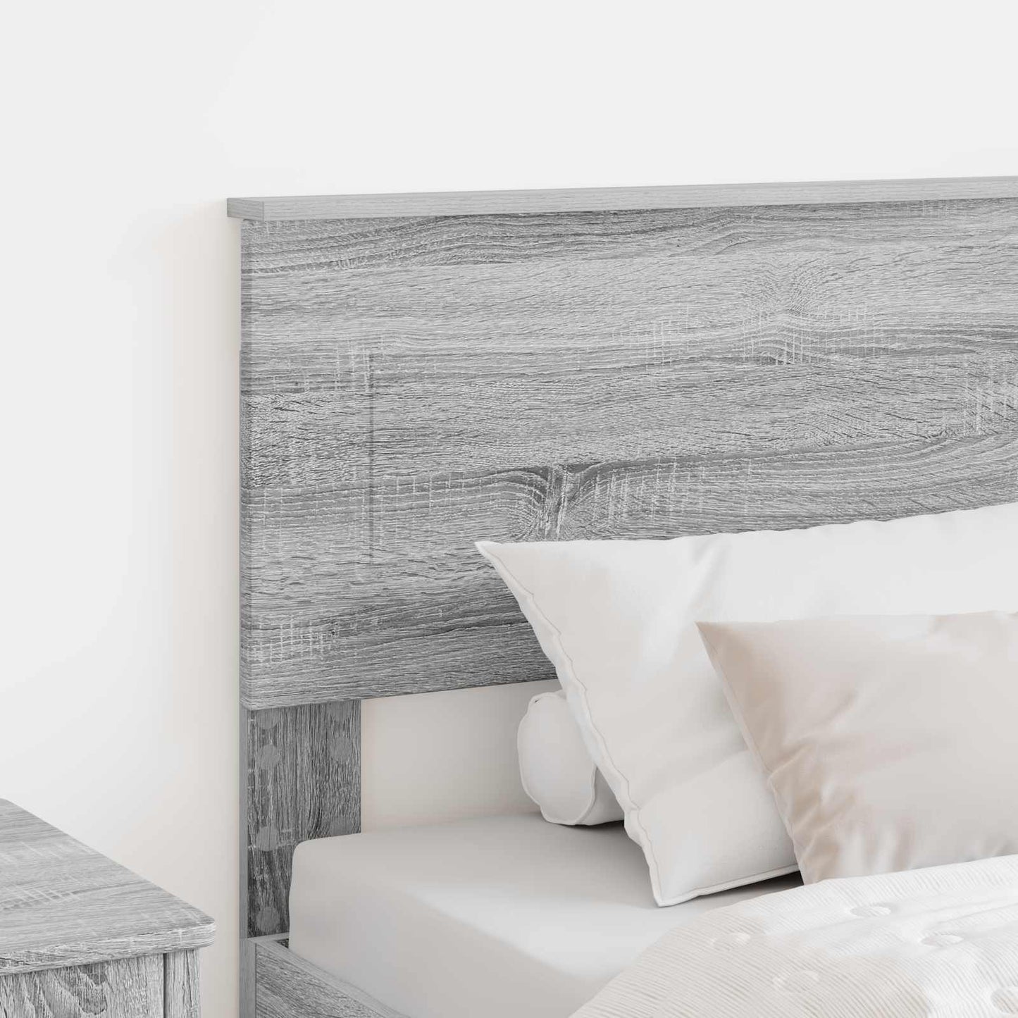Testiera Grigio Sonoma 75 cm Legno multistrato
