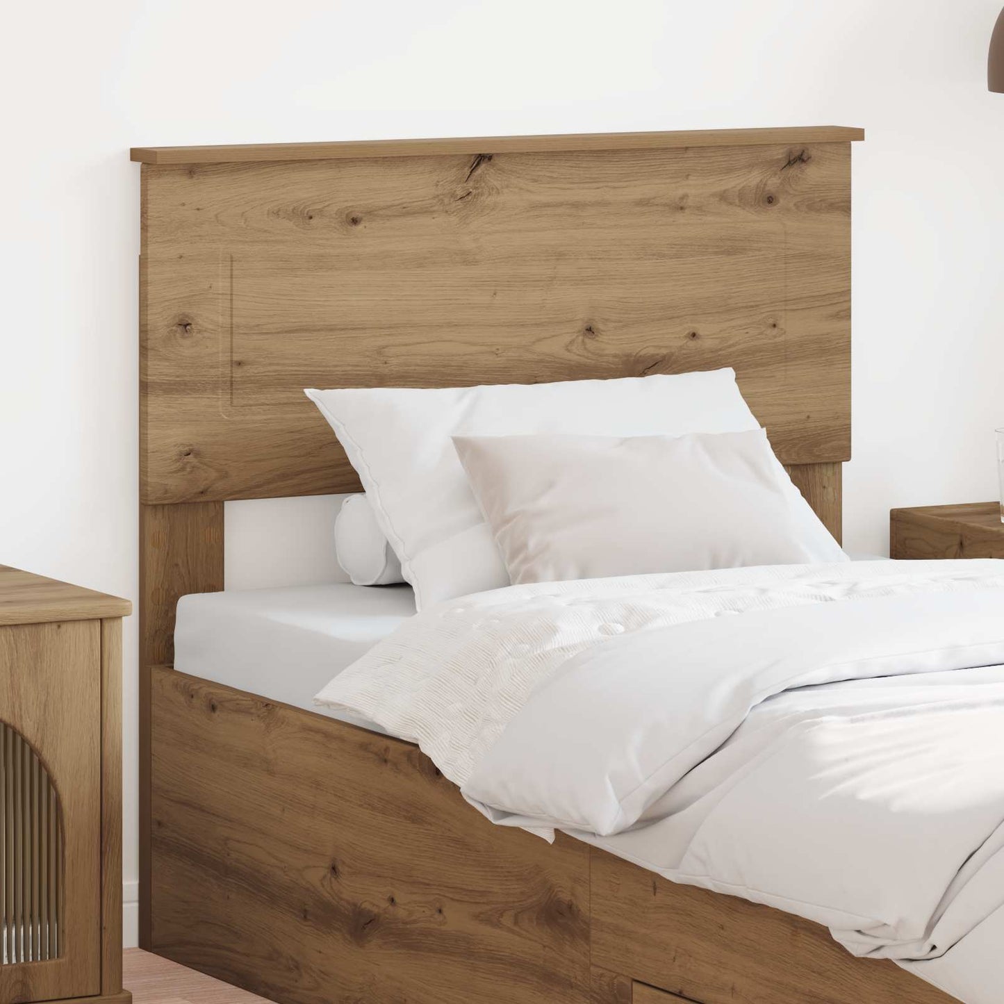 Testiera Rovere artigianale 75 cm Legno multistrato
