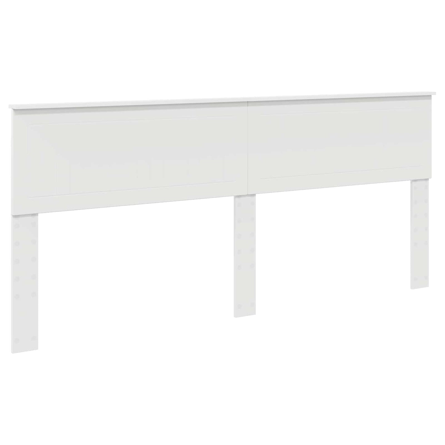 Testiera Bianco 200 cm Legno multistrato