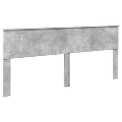 Testiera Grigio cemento 200 cm Legno multistrato
