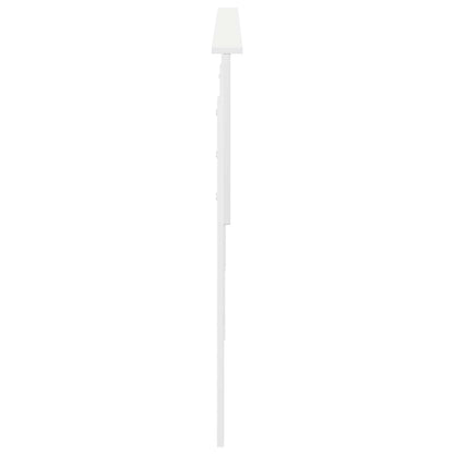Testiera Bianco Lucido 200 cm Legno multistrato