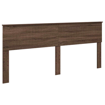 Testiera Rovere Marrone 200 cm Legno multistrato