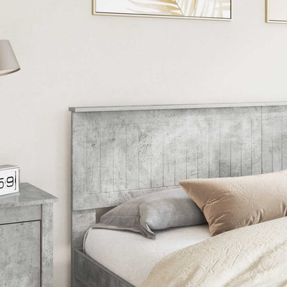 Testiera Grigio cemento 180 cm Legno multistrato