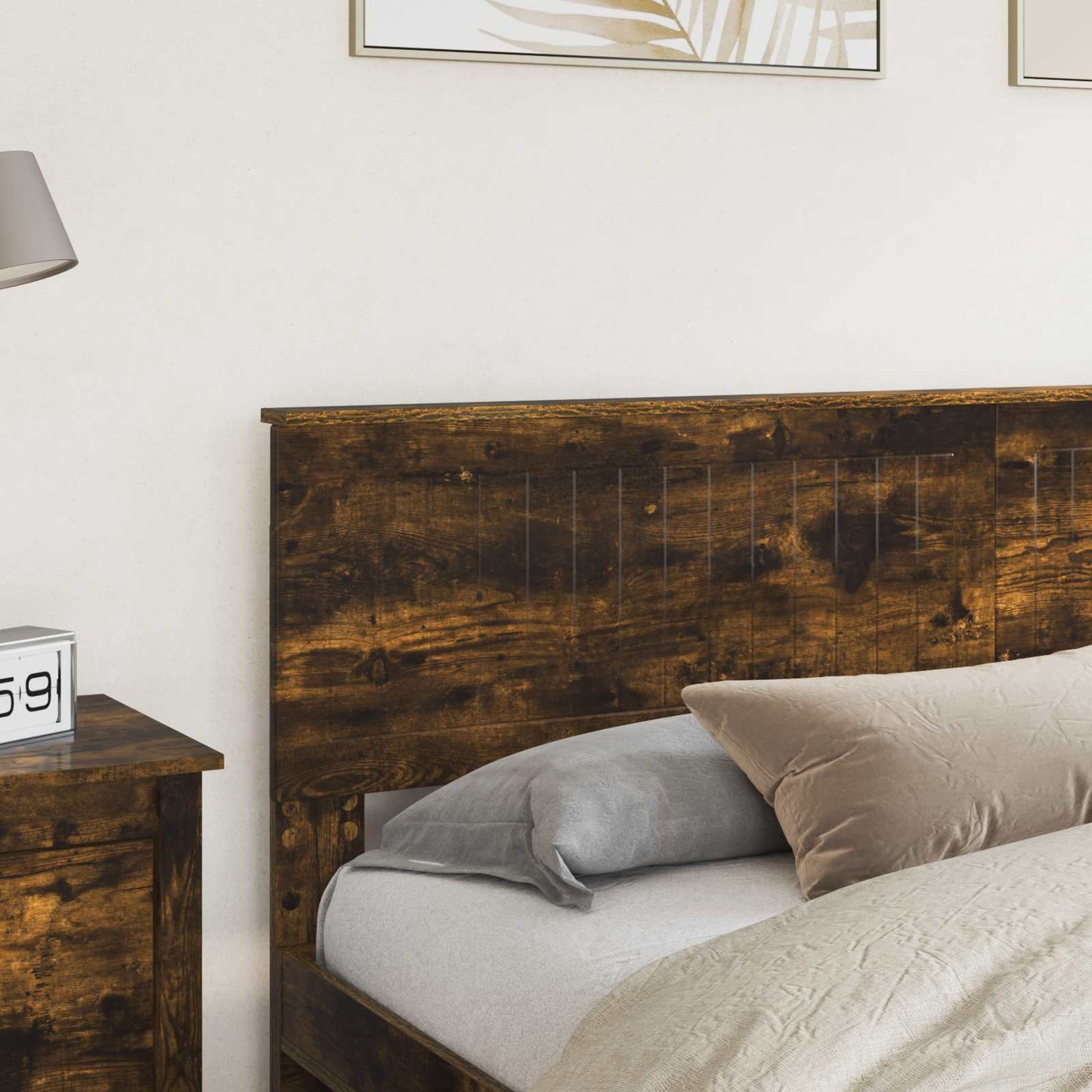 Testiera Rovere fumÃ© 180 cm Legno multistrato