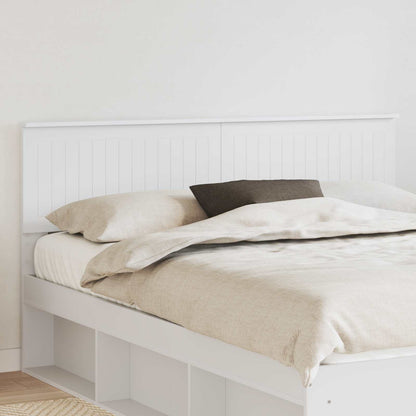 Testiera Bianco 160 cm Legno multistrato