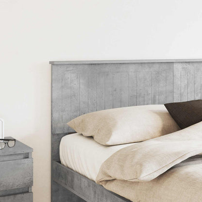Testiera Grigio cemento 160 cm Legno multistrato