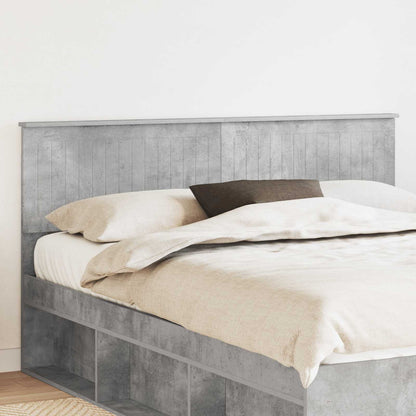 Testiera Grigio cemento 160 cm Legno multistrato
