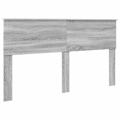 Testiera Grigio Sonoma 160 cm Legno multistrato