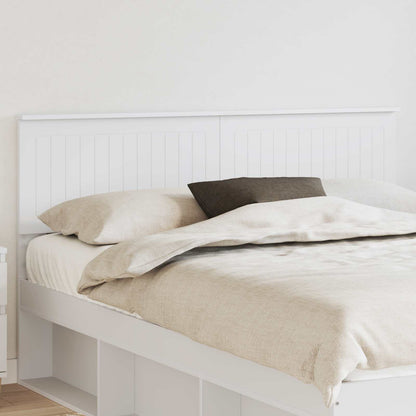 Testiera Bianco 150 cm Legno multistrato