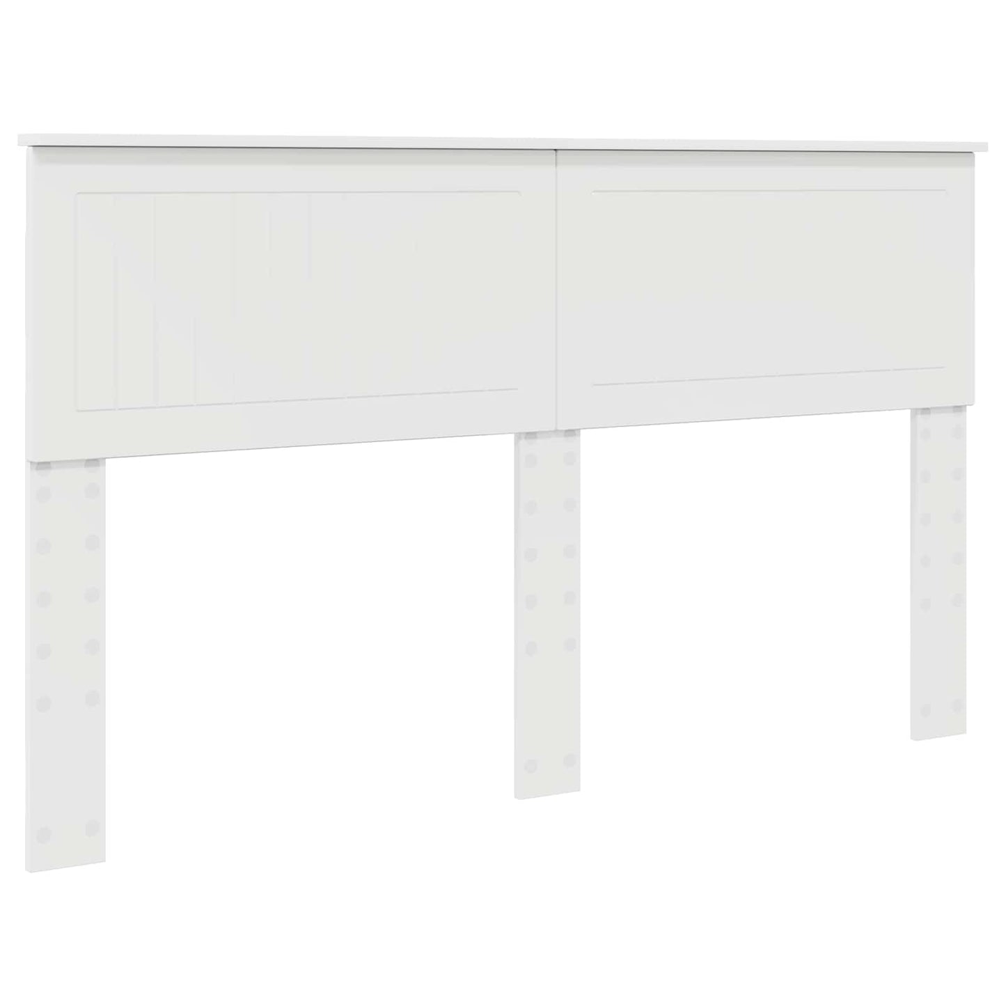 Testiera Bianco 150 cm Legno multistrato