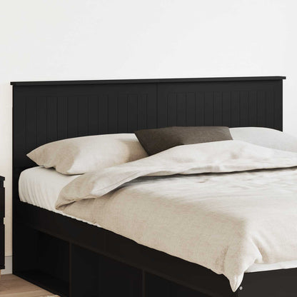 Testiera Rovere Nero 150 cm Legno multistrato