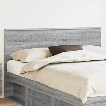 Testiera Grigio Sonoma 150 cm Legno multistrato