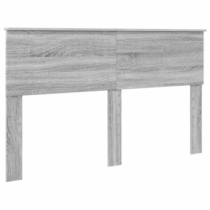 Testiera Grigio Sonoma 150 cm Legno multistrato
