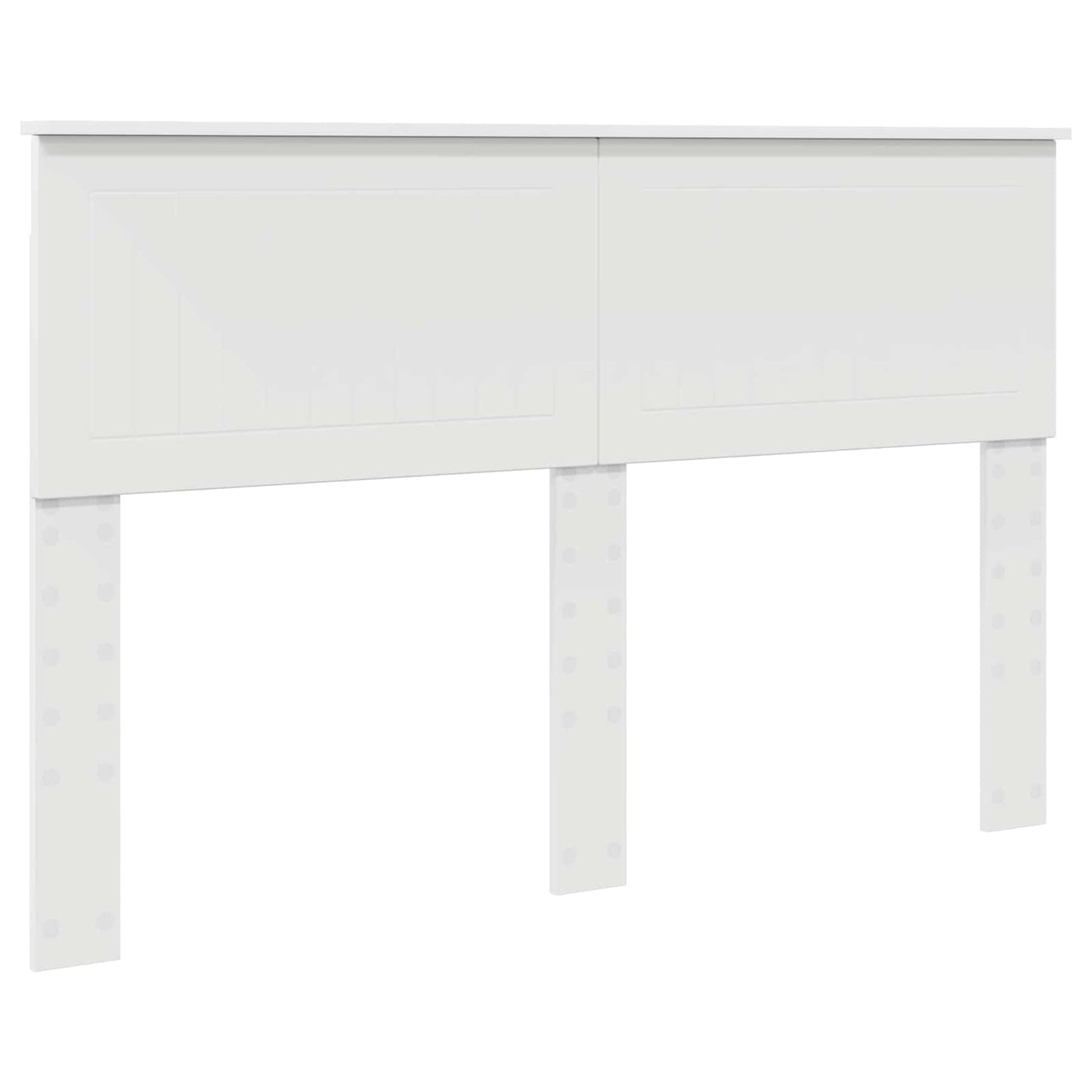 Testiera Bianco 140 cm Legno multistrato