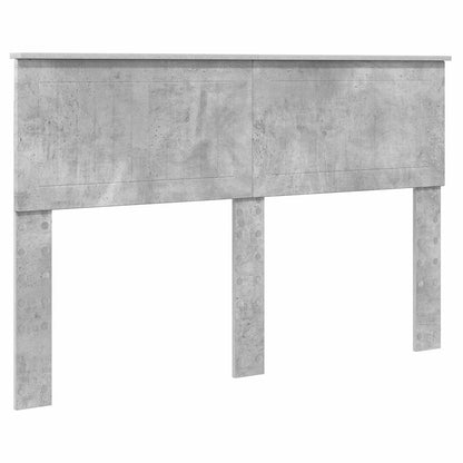 Testiera Grigio cemento 140 cm Legno multistrato
