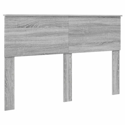 Testiera Grigio Sonoma 140 cm Legno multistrato