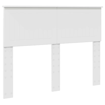 Testiera Bianco 135 cm Legno multistrato