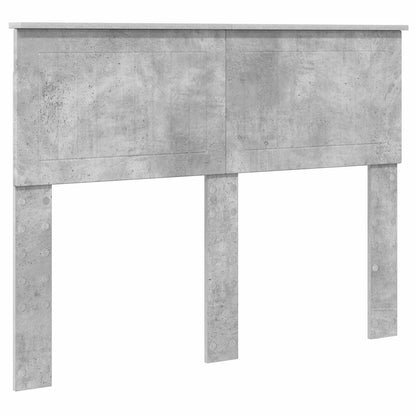 Testiera Grigio cemento 135 cm Legno multistrato