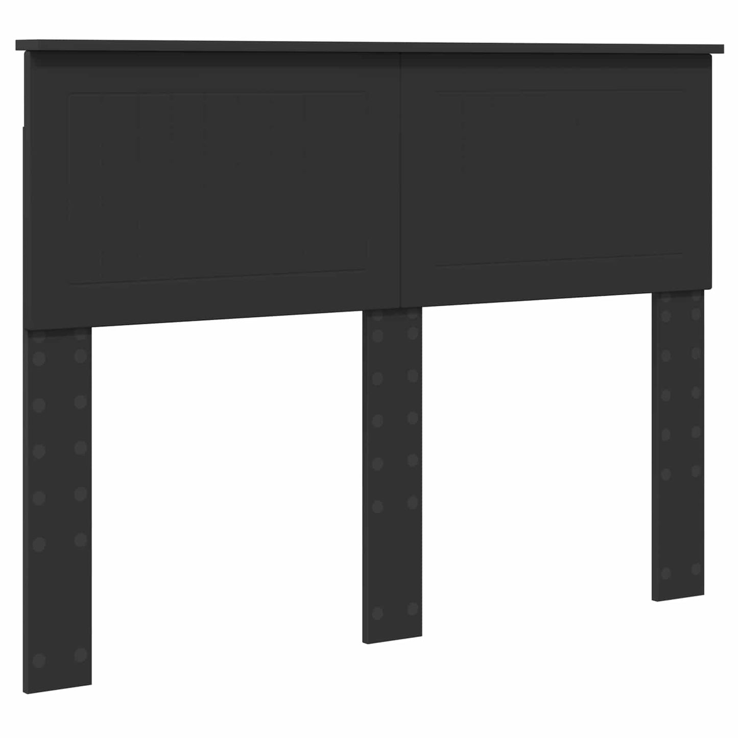 Testiera Rovere Nero 120 cm Legno multistrato