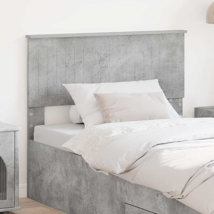 Testiera Grigio cemento 100 cm Legno multistrato