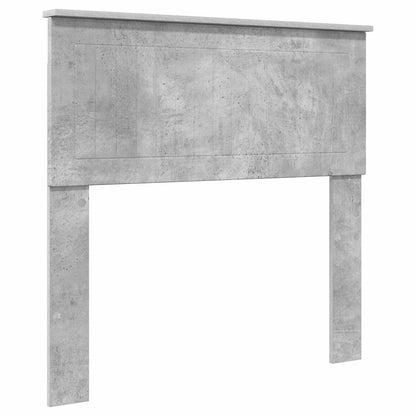 Testiera Grigio cemento 90 cm Legno multistrato