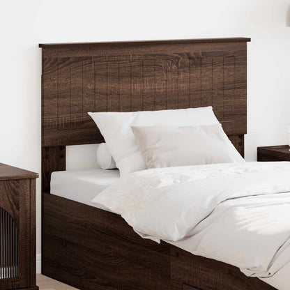 Testiera Rovere Marrone 90 cm Legno multistrato