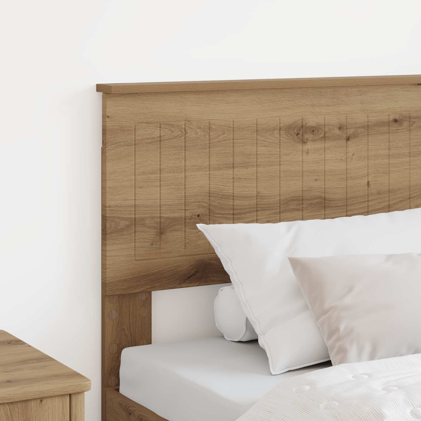 Testiera Rovere artigianale 90 cm Legno multistrato