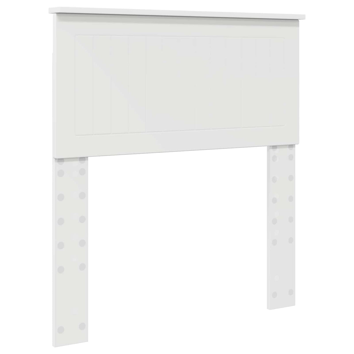 Testiera Bianco 80 cm Legno multistrato
