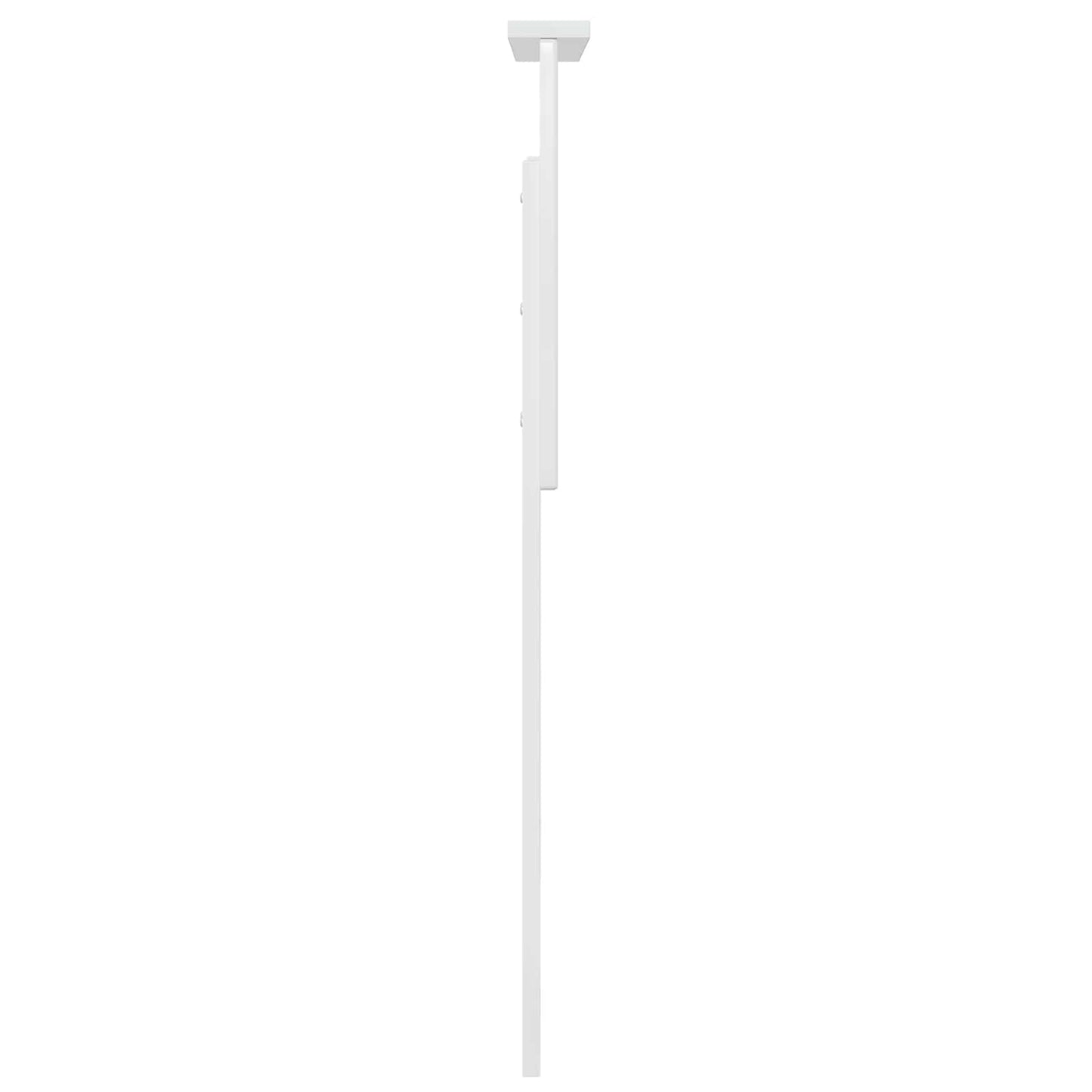 Testiera Bianco 80 cm Legno multistrato