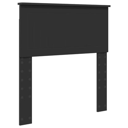 Testiera Rovere Nero 80 cm Legno multistrato