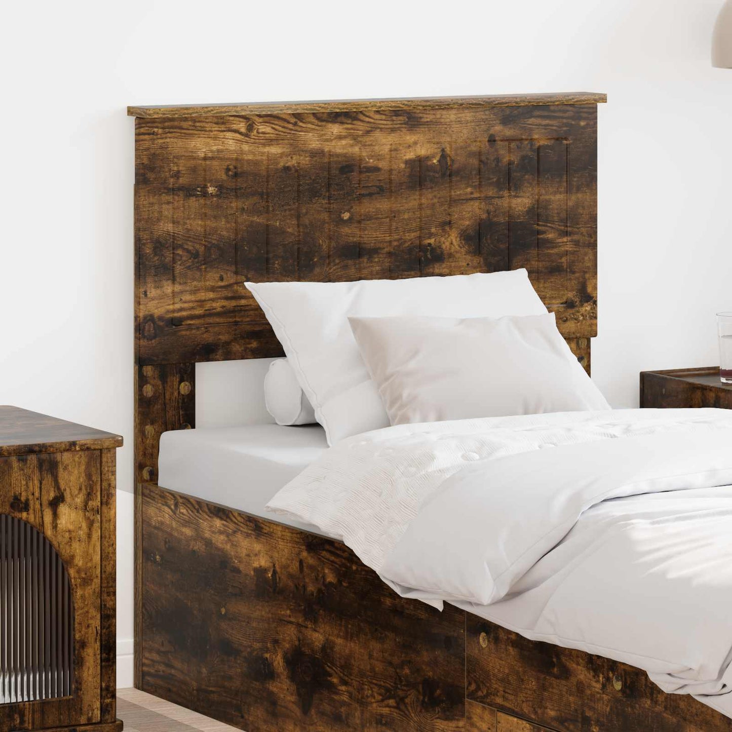 Testiera Rovere fumÃ© 80 cm Legno multistrato