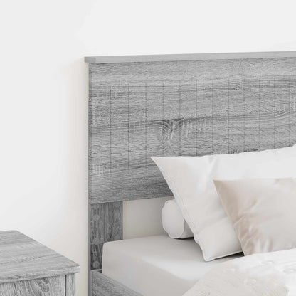 Testiera Grigio Sonoma 80 cm Legno multistrato