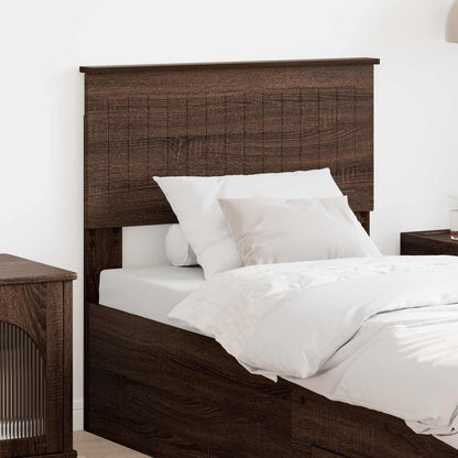 Testiera Rovere Marrone 80 cm Legno multistrato