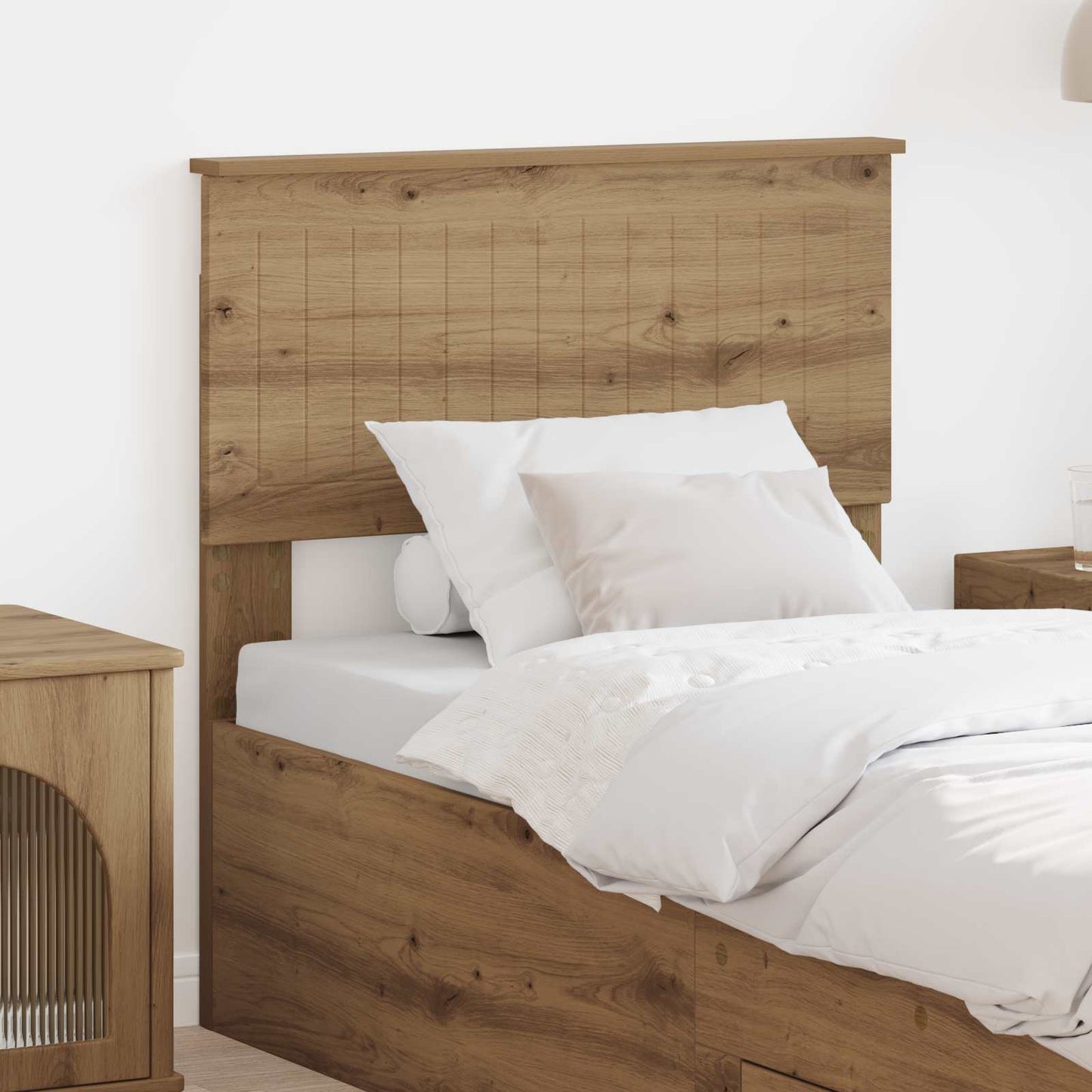 Testiera Rovere artigianale 80 cm Legno multistrato
