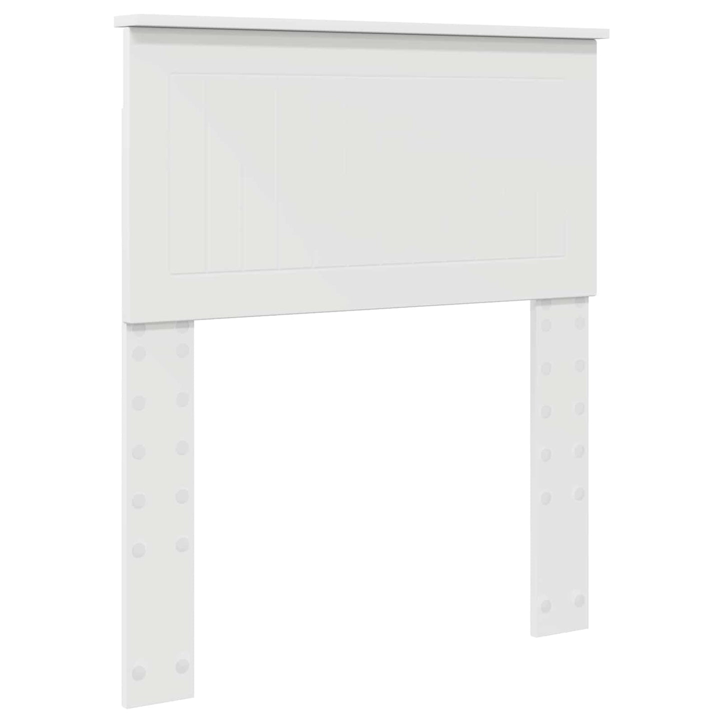 Testiera Bianco 75 cm Legno multistrato