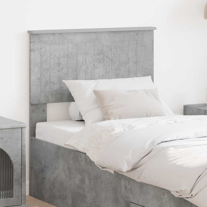 Testiera Grigio cemento 75 cm Legno multistrato