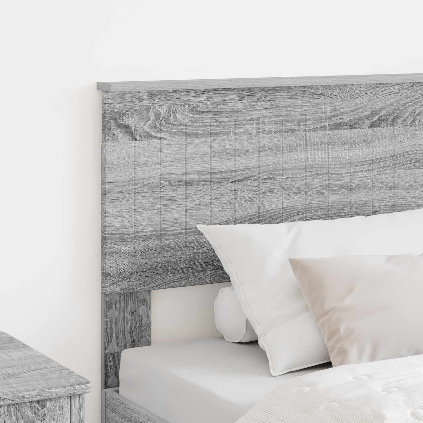 Testiera Grigio Sonoma 75 cm Legno multistrato