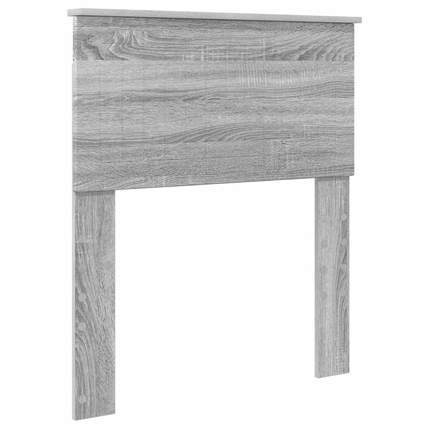 Testiera Grigio Sonoma 75 cm Legno multistrato