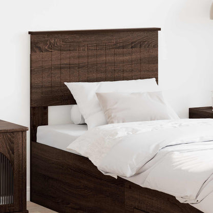 Testiera Rovere Marrone 75 cm Legno multistrato