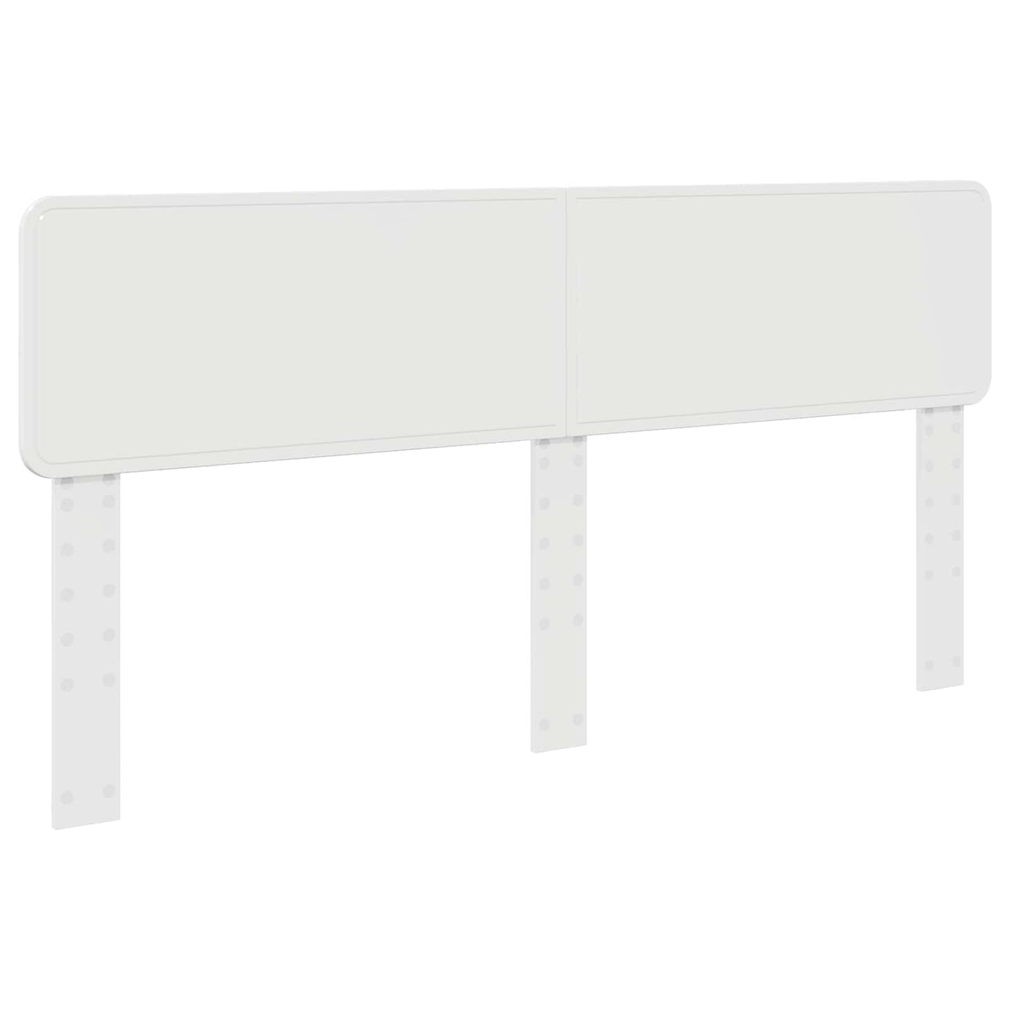 Testiera Bianco 200 cm Legno multistrato