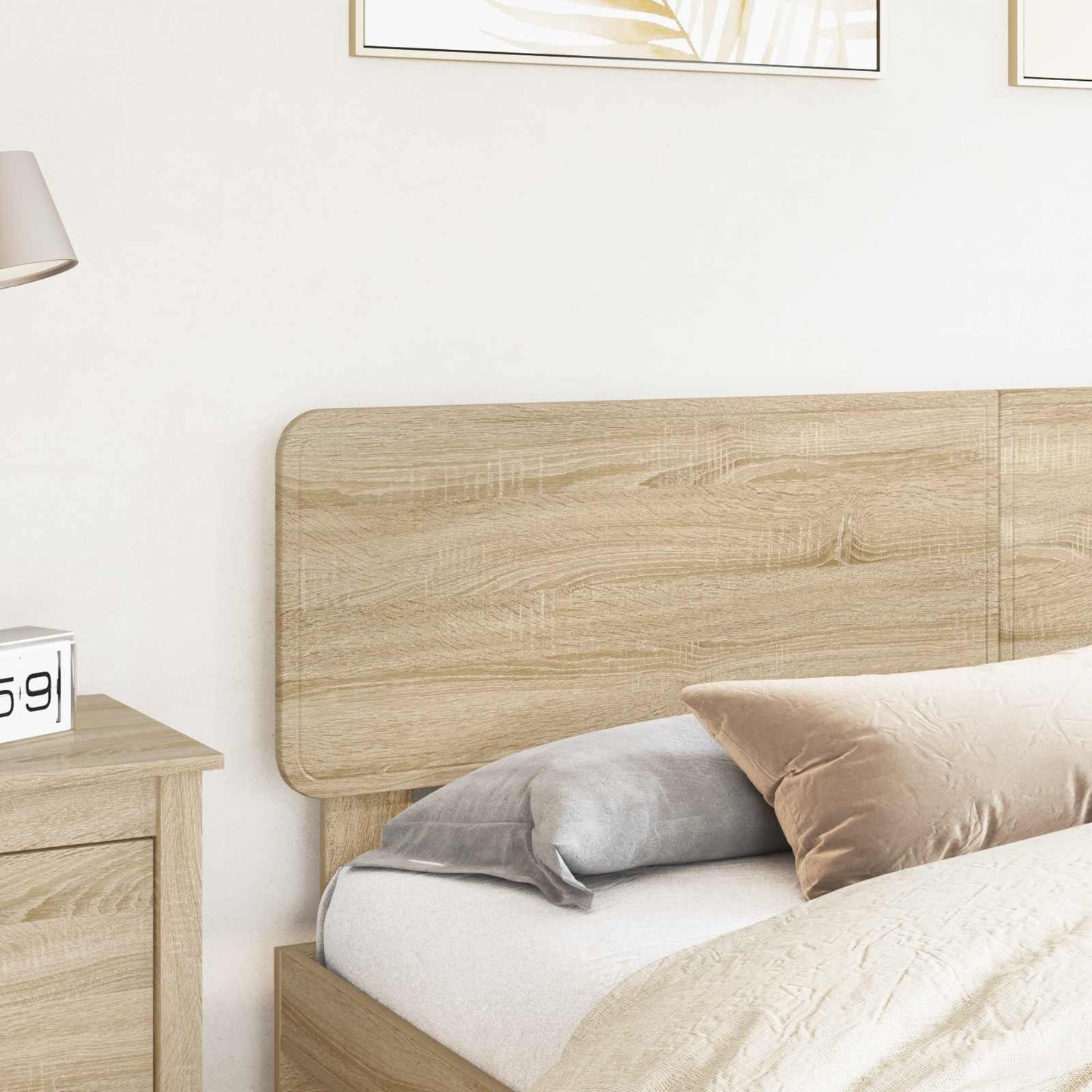 Testiera Rovere Sonoma 200 cm Legno multistrato
