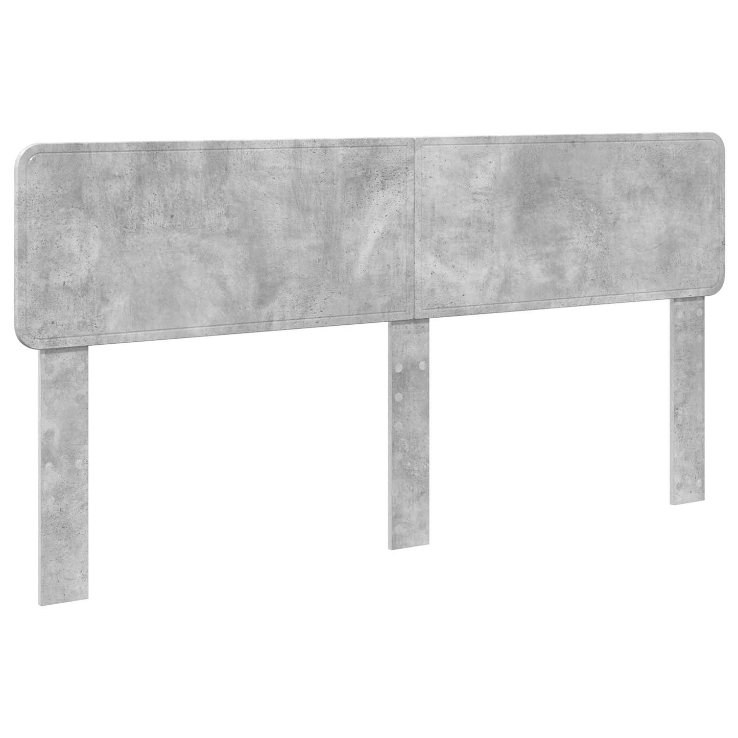 Testiera Grigio cemento 200 cm Legno multistrato