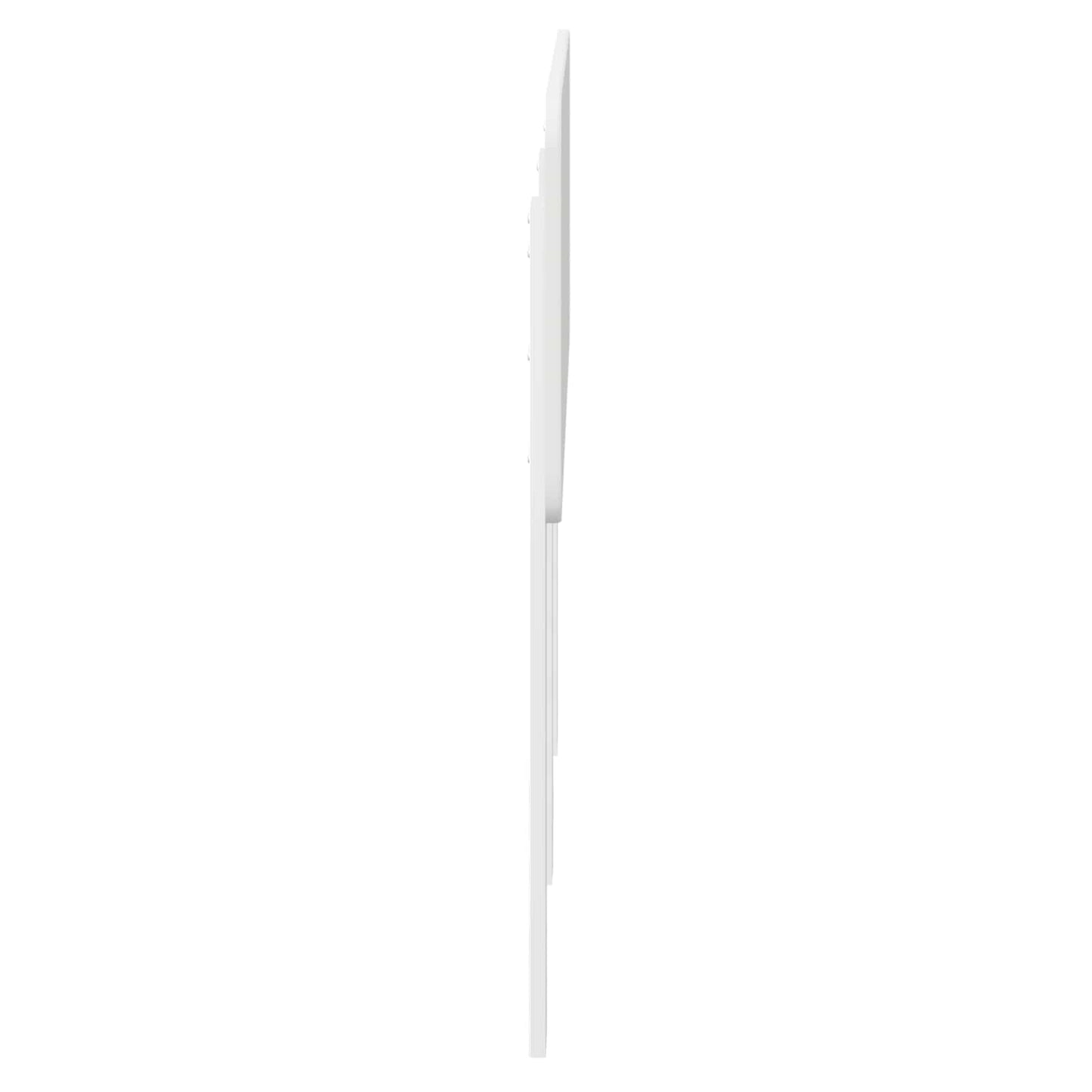 Testiera Bianco 140 cm Legno multistrato