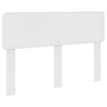 Testiera Bianco Lucido 140 cm Legno multistrato
