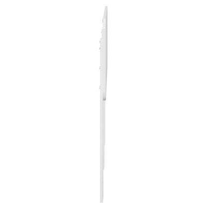 Testiera Bianco Lucido 140 cm Legno multistrato