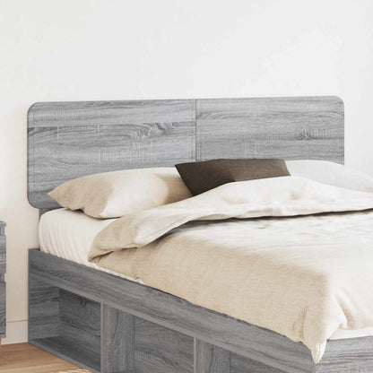 Testiera Grigio Sonoma 140 cm Legno multistrato