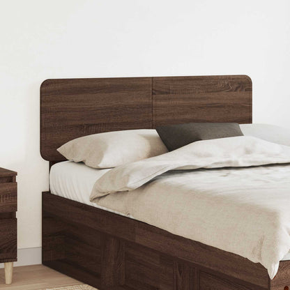Testiera Rovere Marrone 135 cm Legno multistrato