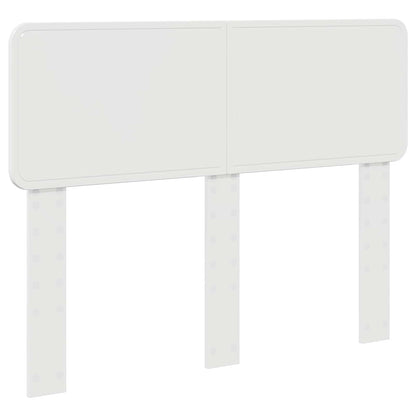 Testiera Bianco Lucido 120 cm Legno multistrato